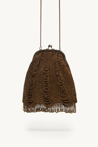 Hoss Intropia Cleo Bolso saco con abalorios Amarelo