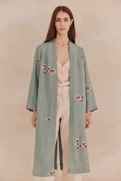 Hoss Intropia Eloise. Kimono Bordado Azul