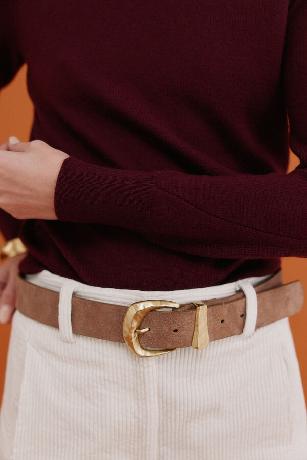 Hoss Intropia Ilse. Jersey cuello vuelto Naranja