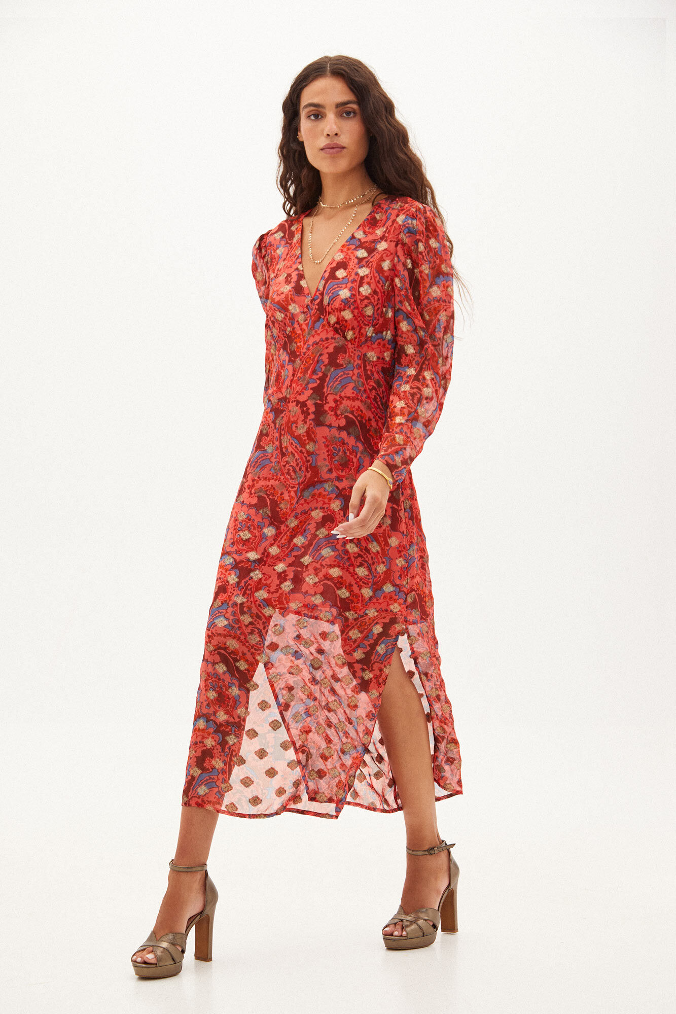 Vestido lurex best sale marisa