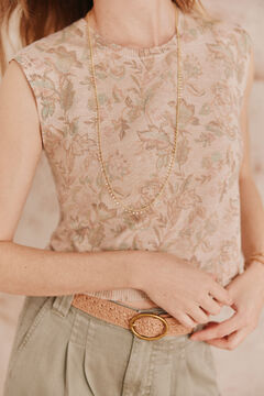 Hoss Intropia Sami. Top floral Ecru