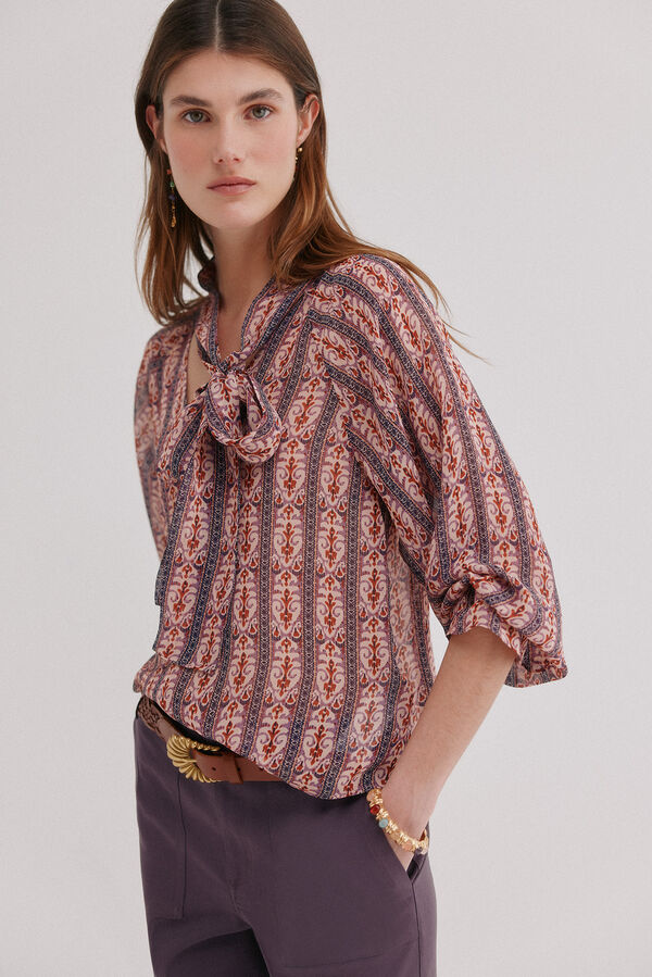 Hoss Intropia Camino blusa estampada Subiu