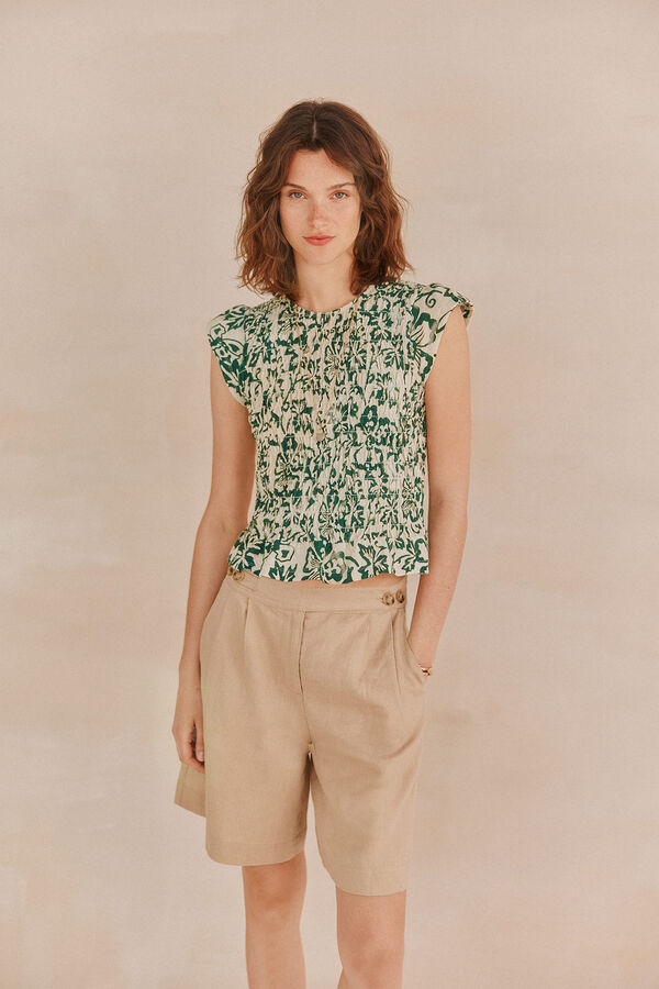 Hoss Intropia Marjorie. Top estampado Multicolor