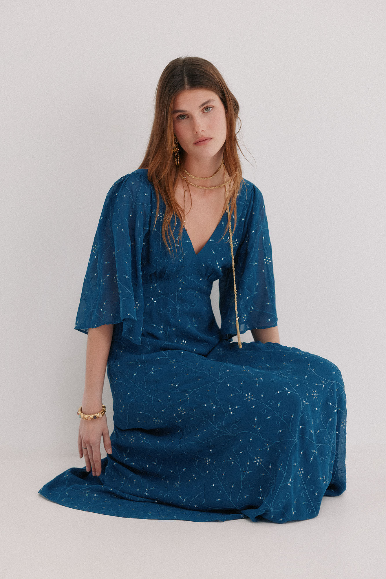 Hoss Intropia Alma. Vestido flu&iacute;do