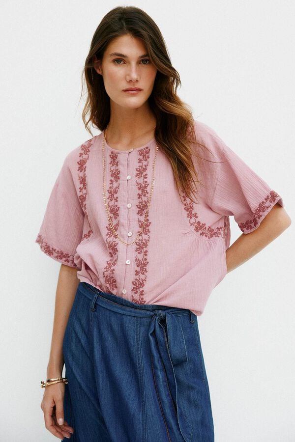 Hoss Intropia Gemma. Blusa romántica Lila