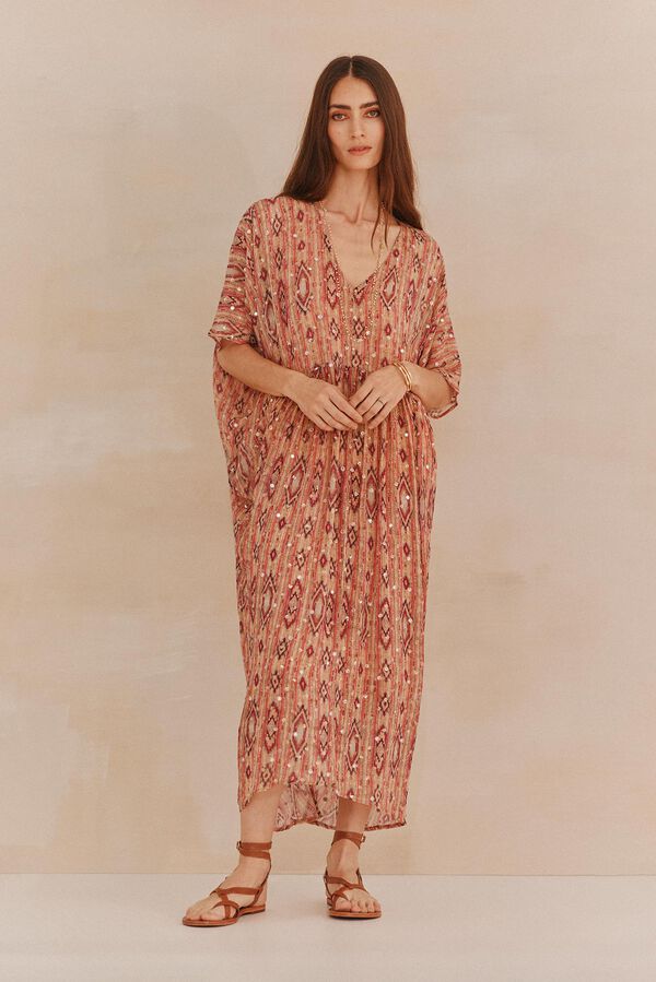Hoss Intropia Arleth, por favor. Vestido étnico Subiu