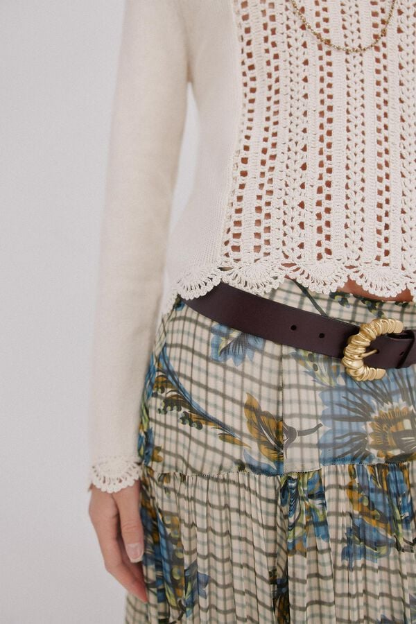 Hoss Intropia Isabelle. Jersey calados Beige
