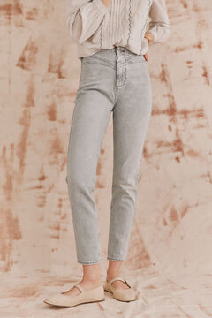 Hoss Intropia Beatriz. Jeans con canesu Gris