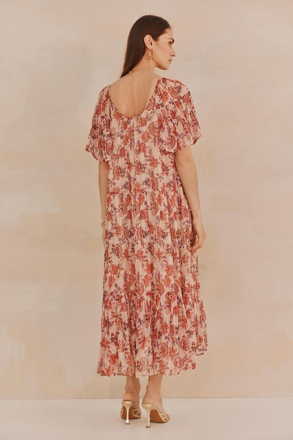 Hoss Intropia Aria. Vestido fluido Amarillo