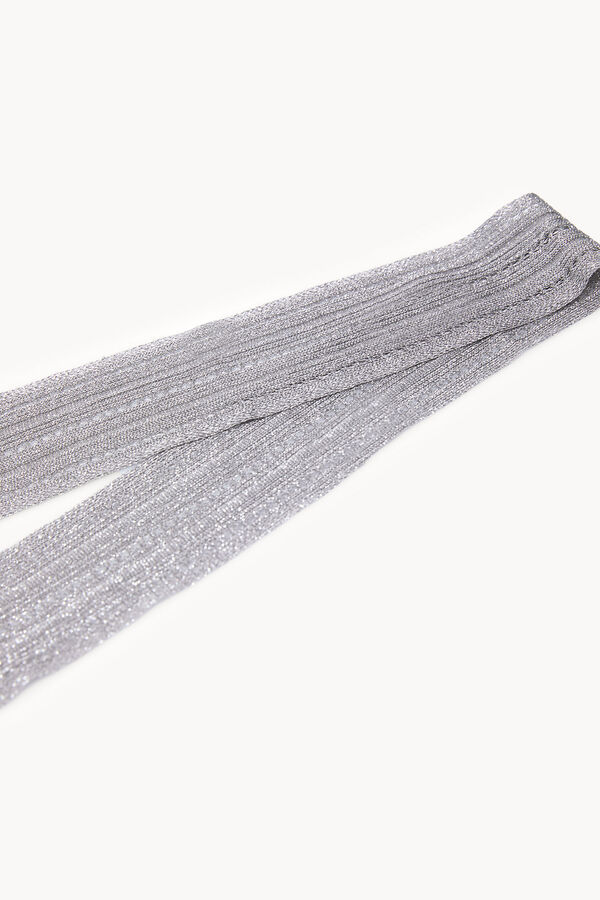 Hoss Intropia Lope. Pañuelo tricot. Gris