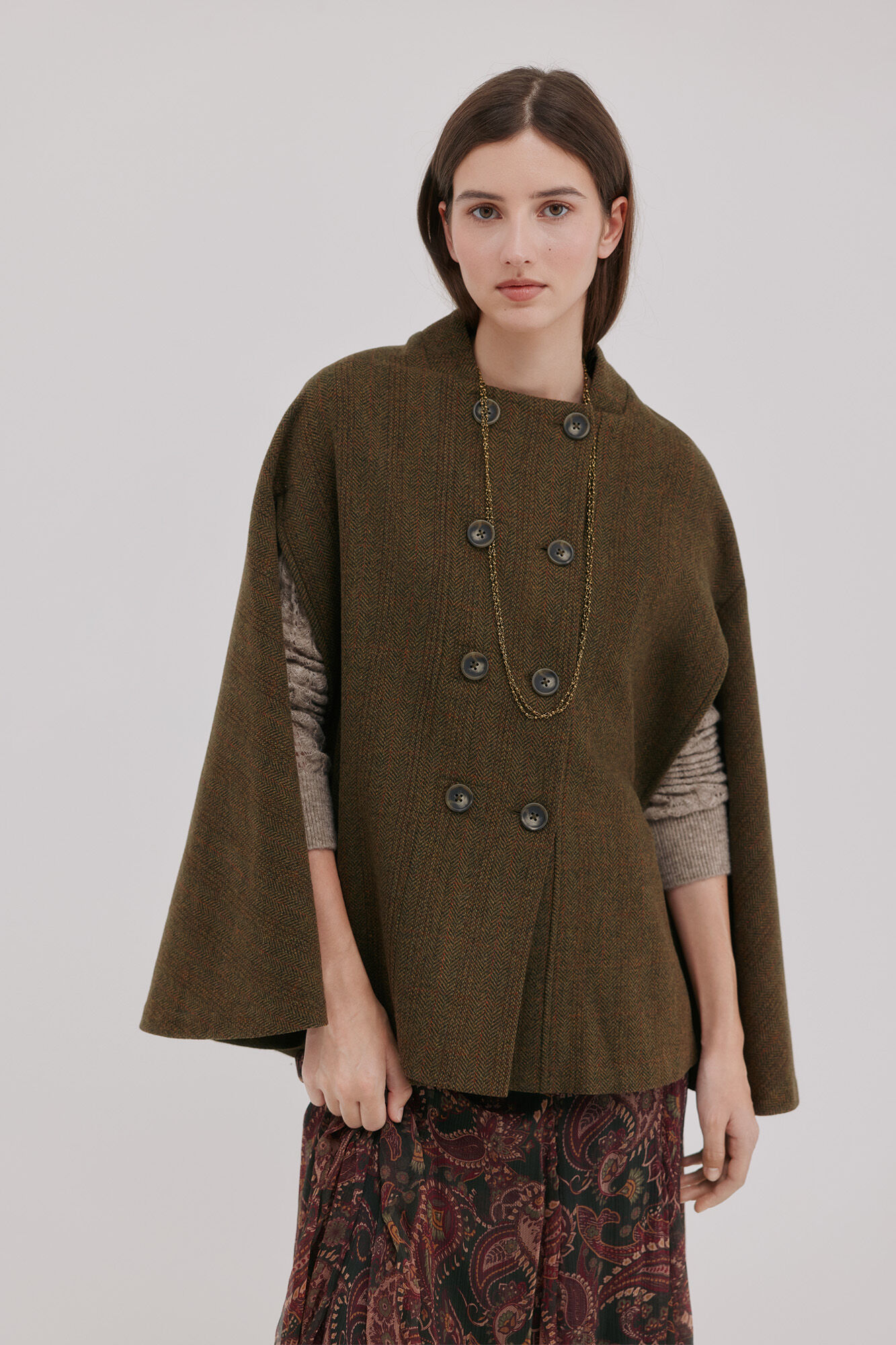 Hoss Intropia Fleure.Chaqueta capa