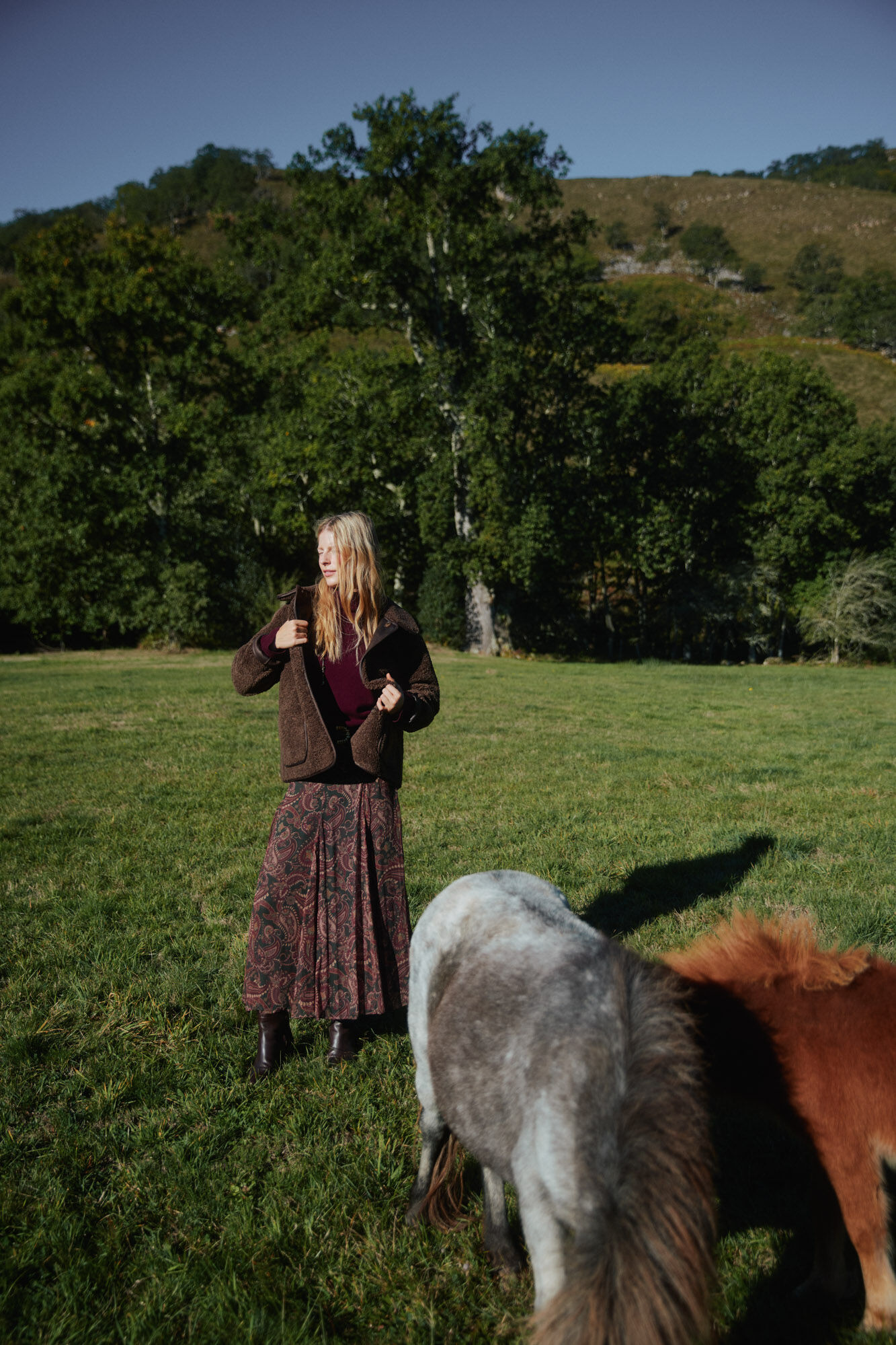 Hoss Intropia Dorin.Chaqueta borreguito