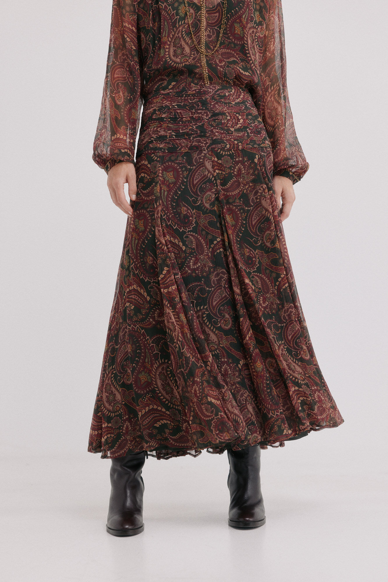 Hoss Intropia Reila.Falda estampada