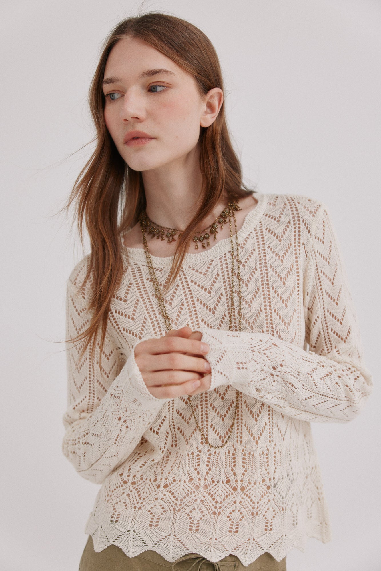 Hoss Intropia Ivy. Jersey calado