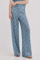Hoss Intropia Patri. Cal&ccedil;a estampada  Multicolorido