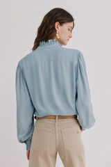 Hoss Intropia Carlota. Blusa romântica Azul