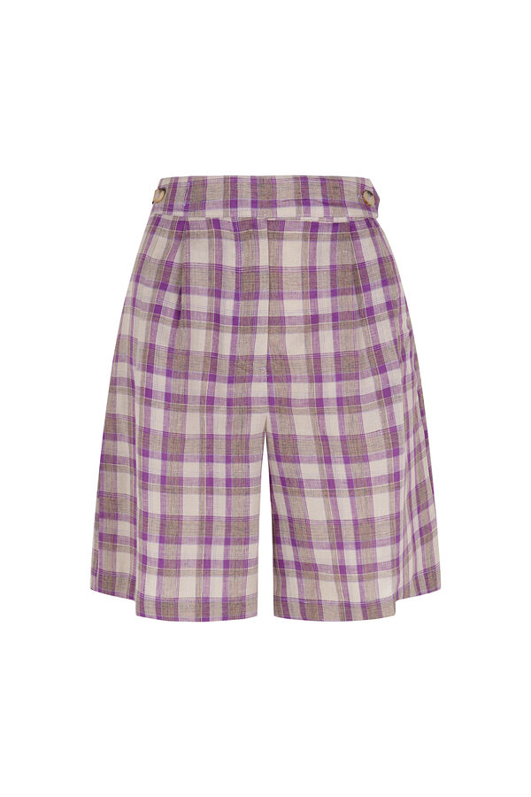 Hoss Intropia Bermuda estampada PECKY Roxo