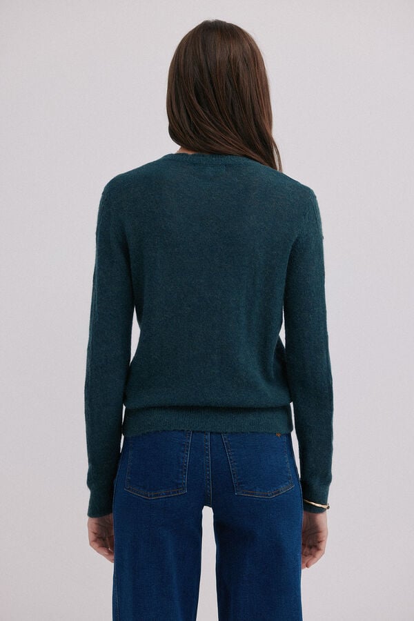 Hoss Intropia Isabella. Jersey calado Gris