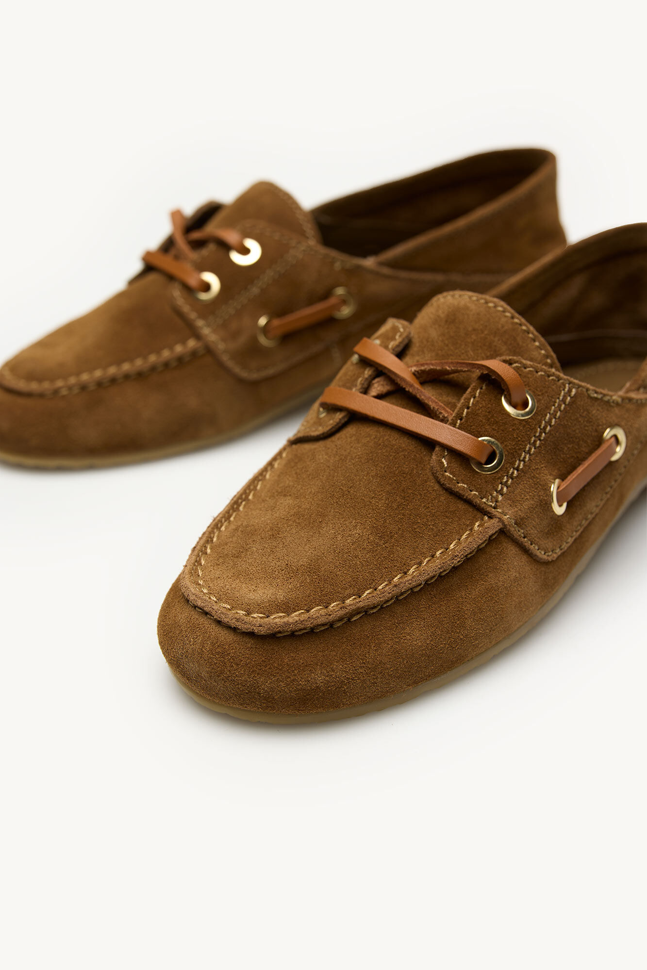 Marcela. Náuticos en serraje | Zapatos de mujer | Hoss Intropia
