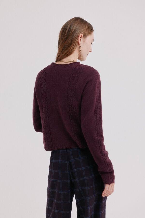 Hoss Intropia Ilitia. Jersey de punto Vino