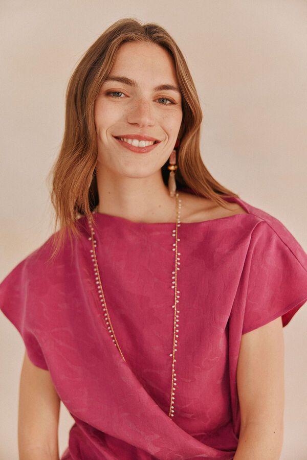 Hoss Intropia Candela. Blusa Jacquard Subiu