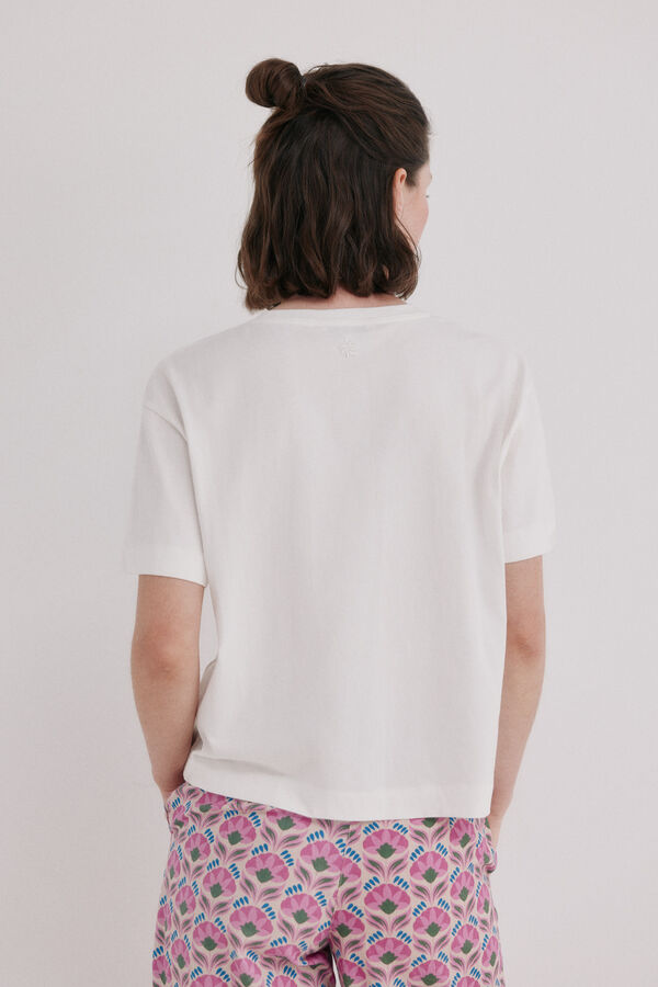 Hoss Intropia Marisse. T-shirt curta Branco