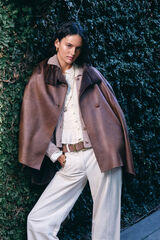 Hoss Intropia Domingo. Desportiva dupla face Castanho