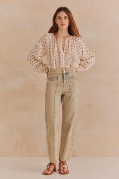 Hoss Intropia Gemma. Blusa estampada Rosa