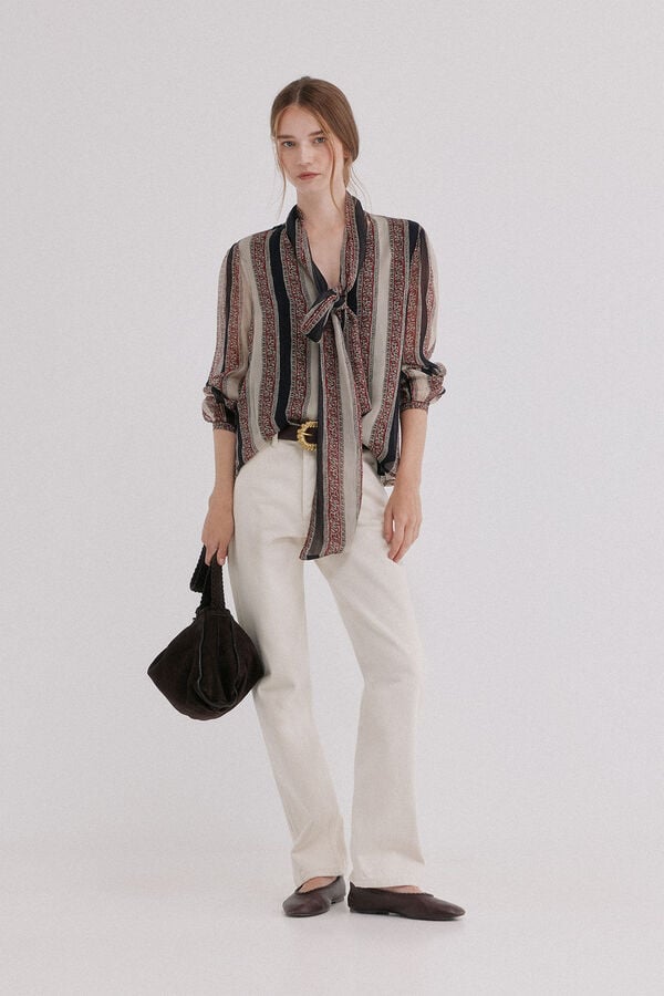 Hoss Intropia Celina. Blusa fluida Multicolor