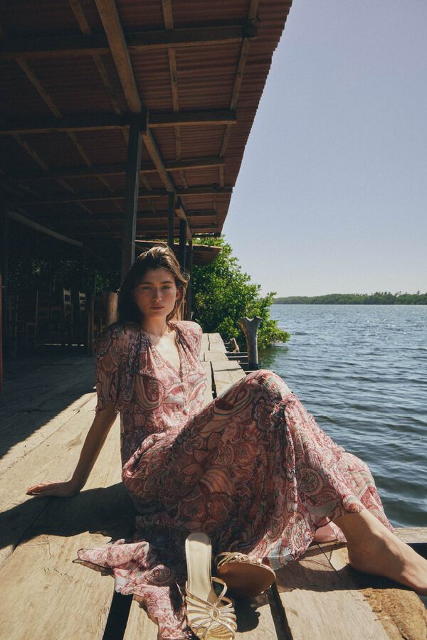 Hoss Intropia Lina. Vestido estampado. Subiu