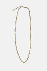 Hoss Intropia Luciana. Collar beads ba&ntilde;ado en oro Dorado