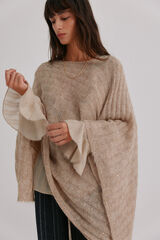 Hoss Intropia Näelle. Capa de malha Beige