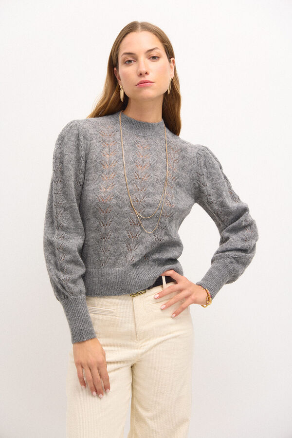 Hoss Intropia Timotea. Jersey calados Gris