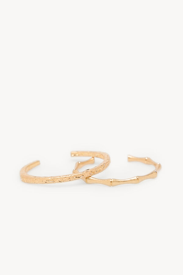 Hoss Intropia Magín. Set de pulseras Dorado