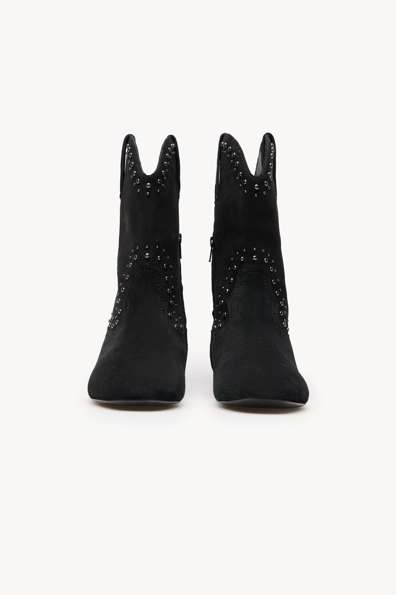 Hoss Intropia Noemi. Botins de croute com salto anabela interno