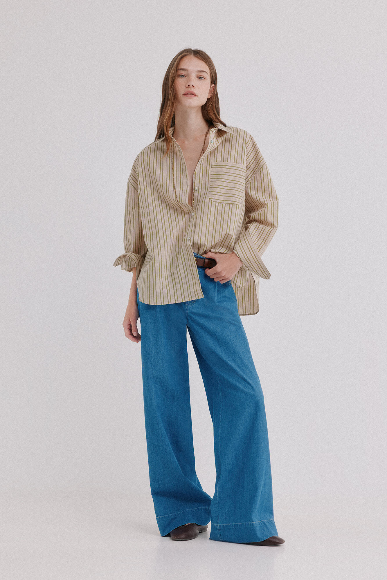 Hoss Intropia Corinna. Camisa de rayas