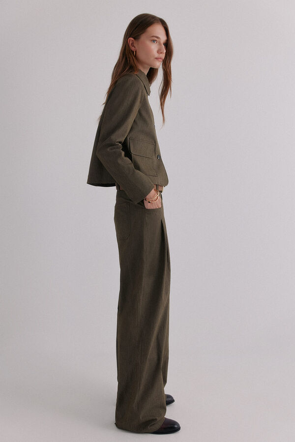 Hoss Intropia Eloïse. Chaqueta casual Kaki