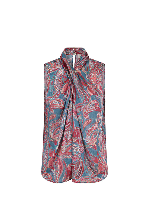 Hoss Intropia Gadea. Top halter estampado Multicolor