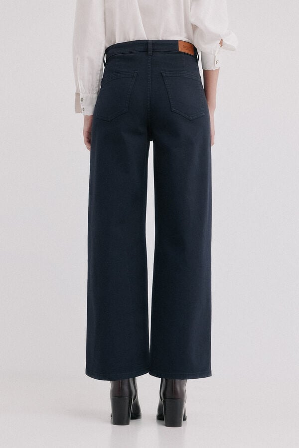 Hoss Intropia Piera. Cal&ccedil;a jacquard Cinzento
