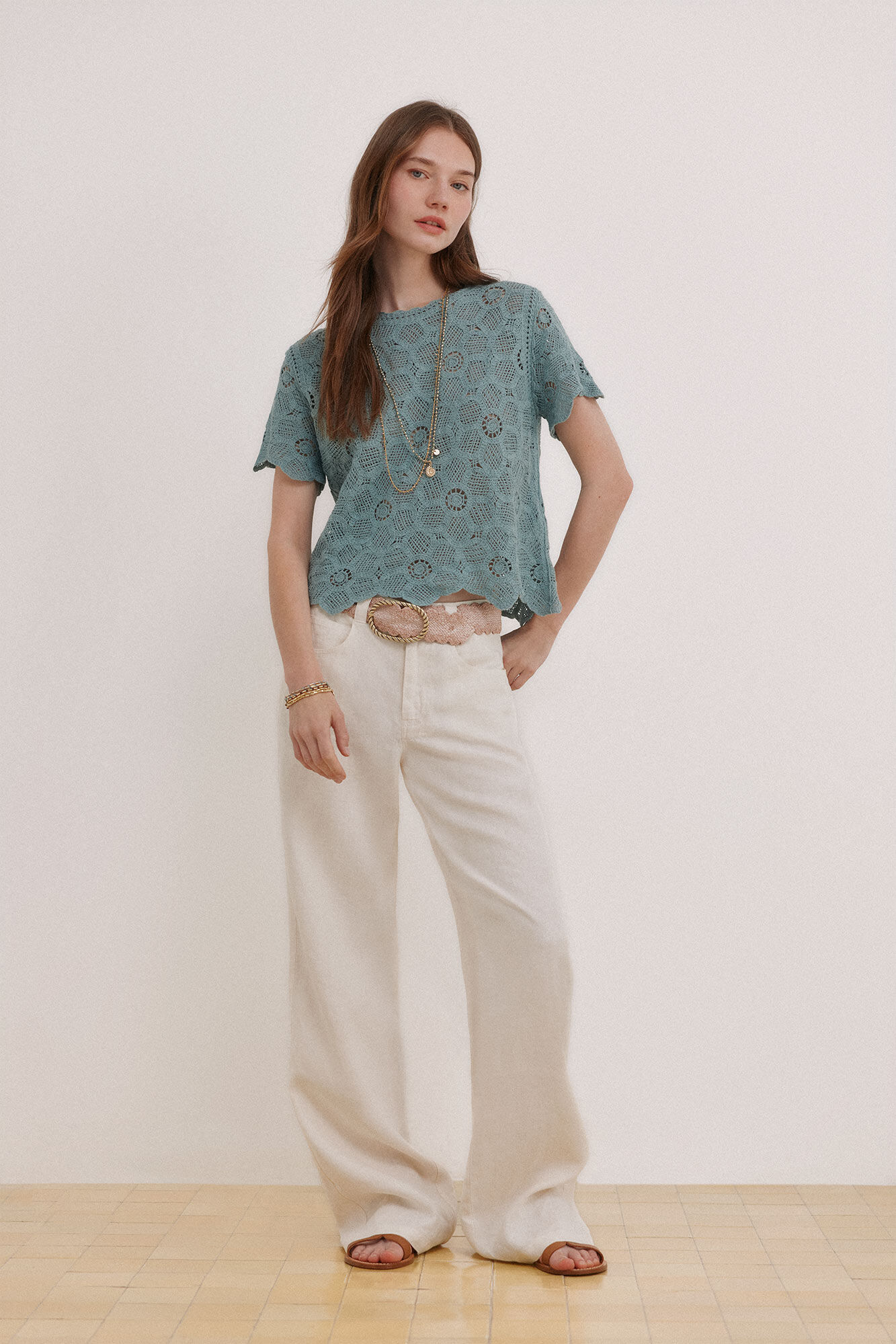 Hoss Intropia Irune. Top crochet