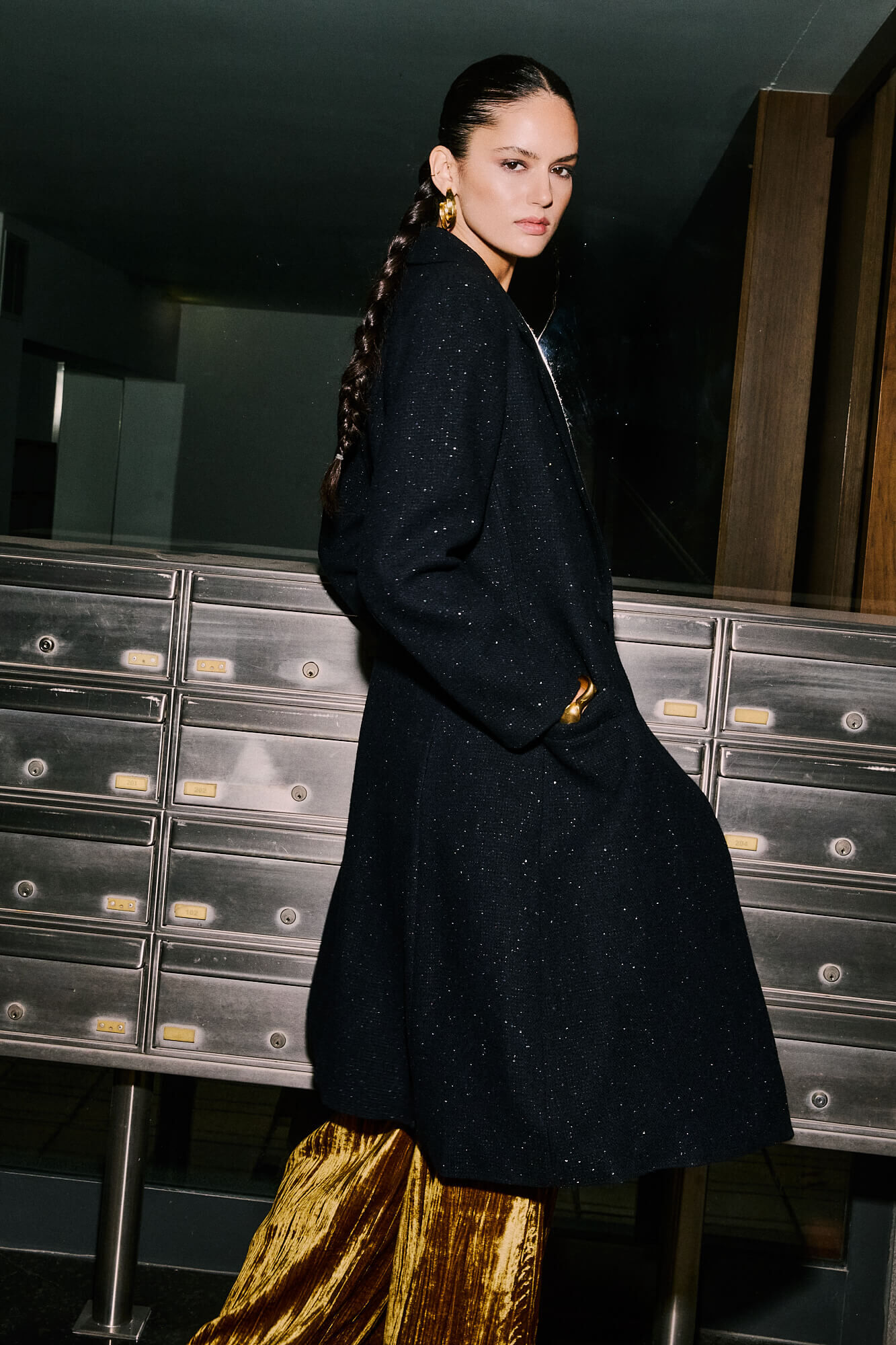 Hoss Intropia Farah. Abrigo cruzado