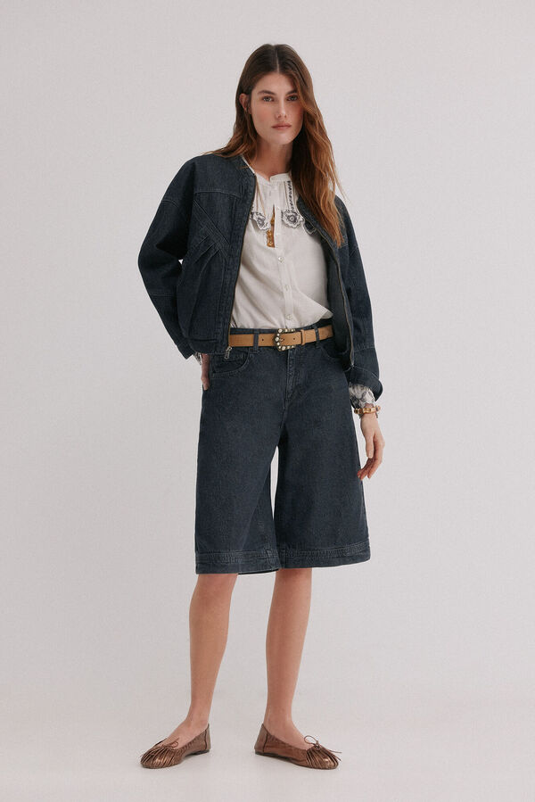 Hoss Intropia Erica. Chaqueta denim Azul