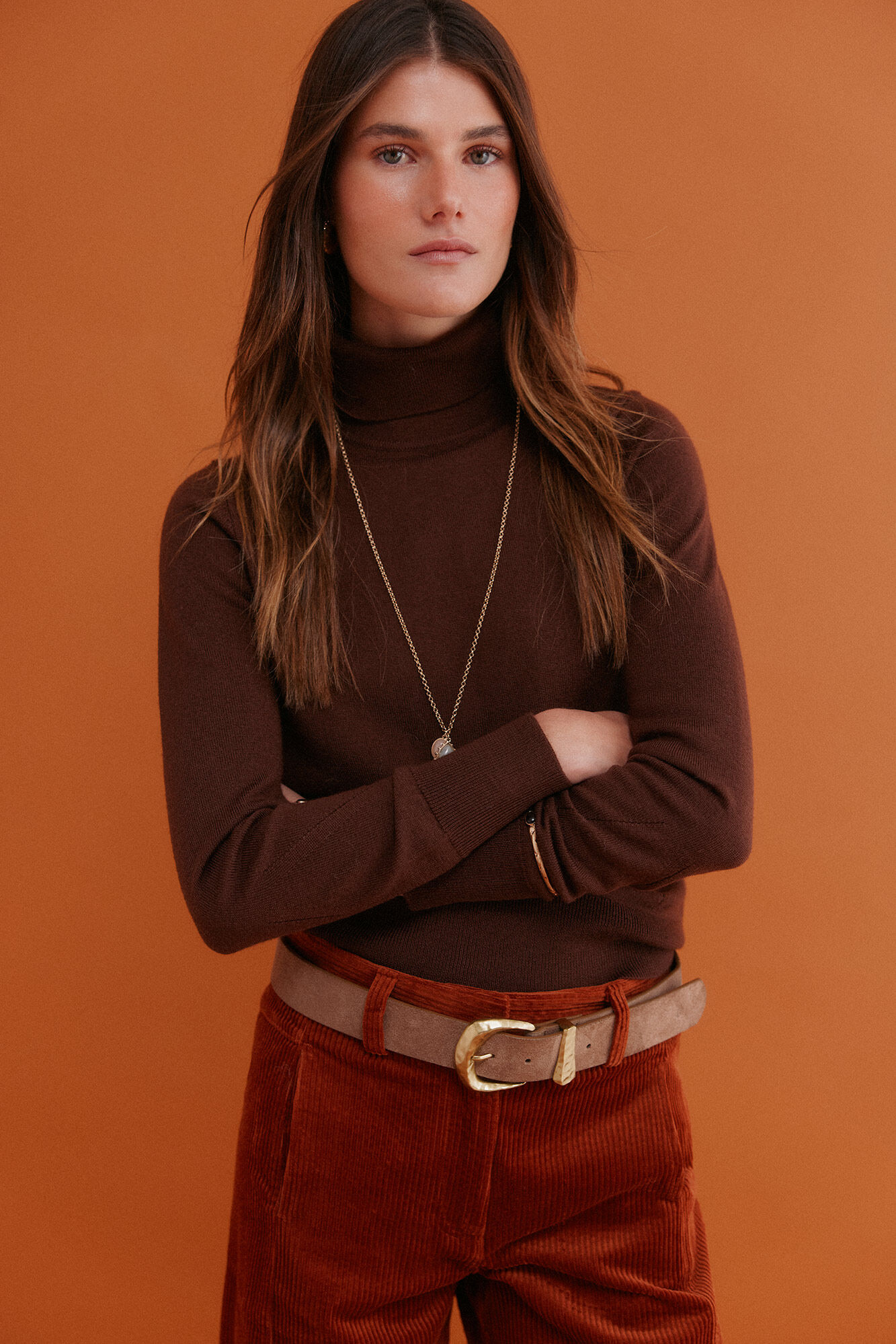 Hoss Intropia Ilse. Jersey cuello vuelto