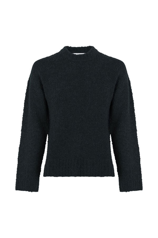 Hoss Intropia Irati. Jersey de bouclé Verde oscuro