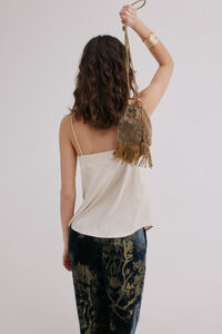 Hoss Intropia Nara. Bolso de abalorios