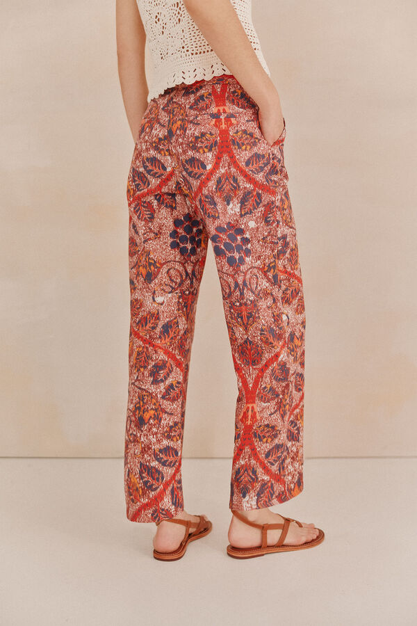 Hoss Intropia Philipa.Pantalon estampado Multicolor