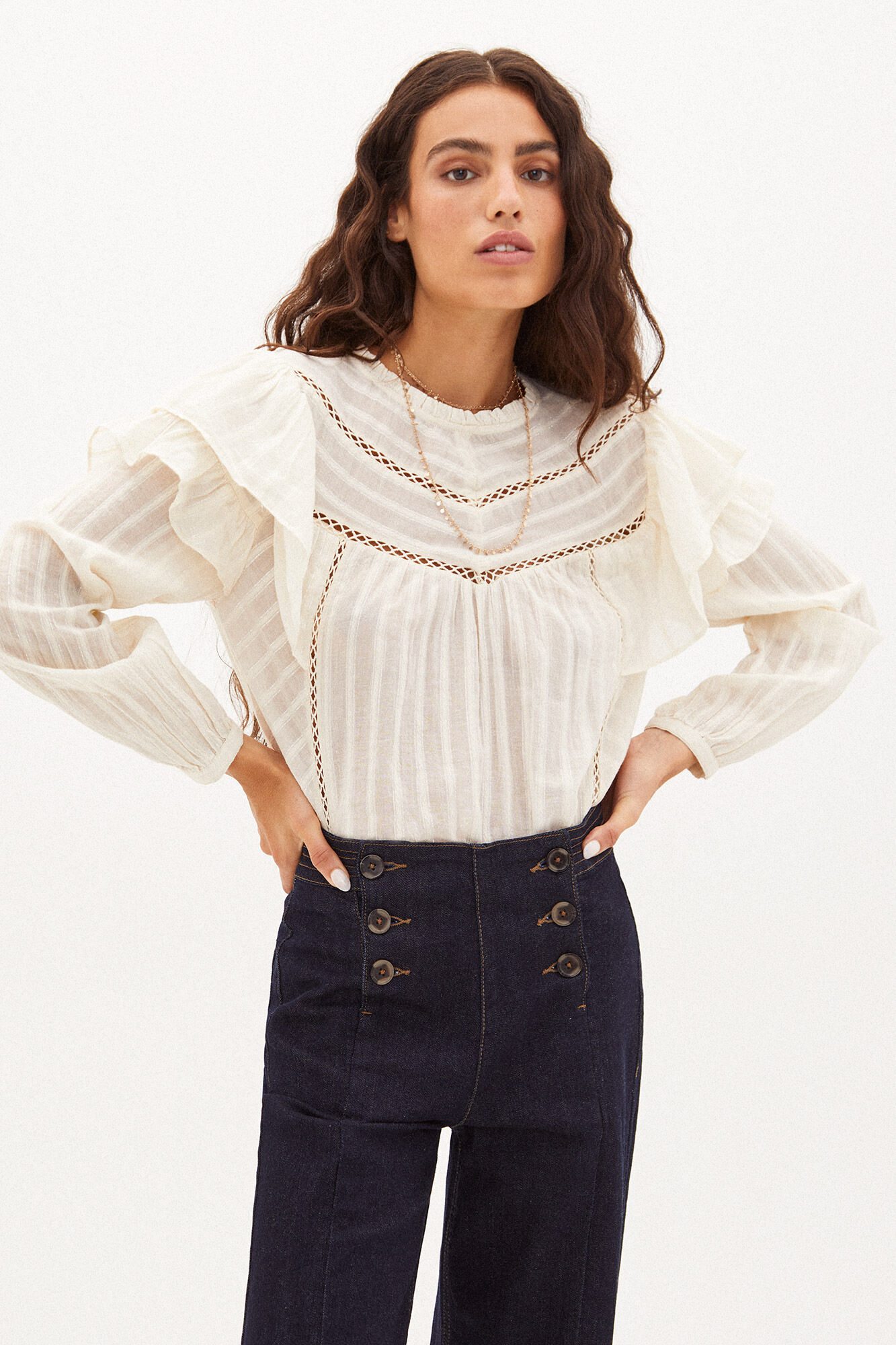Camisas romanticas mujer outlet