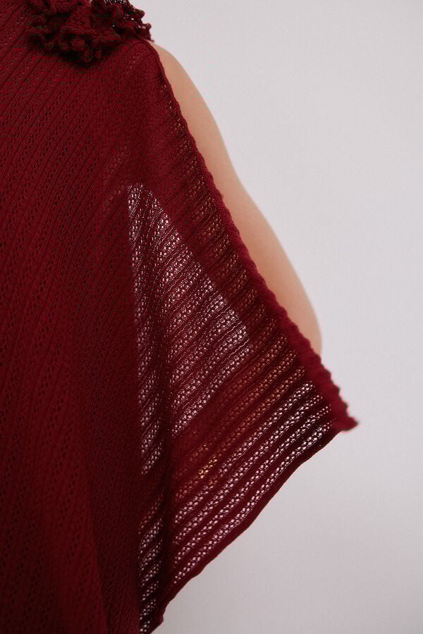 Hoss Intropia Noemí. Capa de tricot Vino