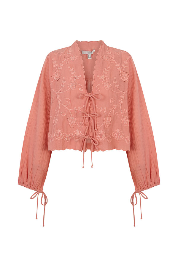 Hoss Intropia Galilea. Blusa manga larga Rosa
