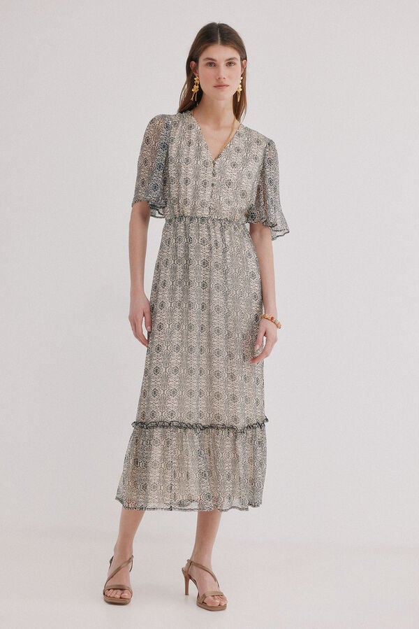 Hoss Intropia Adela. Vestido fluido Multicolorido